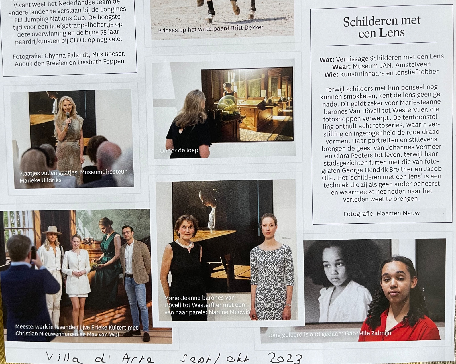 Villa d Arte sept okt 2023